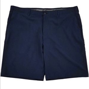 NWT. Ben Hogan Men's Performance Flat Front Active Flex Waistband Navy Shorts.